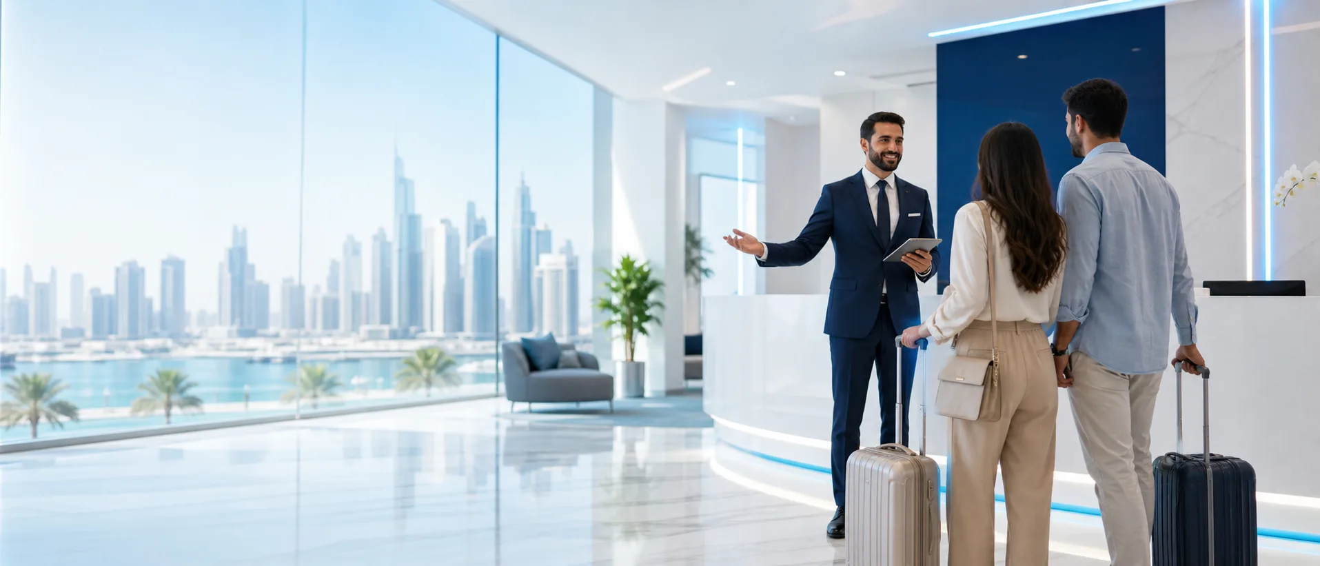 Visa advisor speaking with a traveler